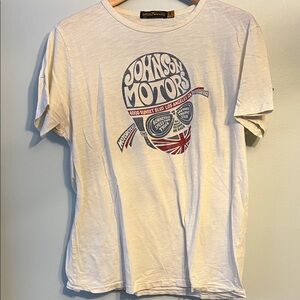 Lucky Brand White Graphic Tee from Early 2000’s